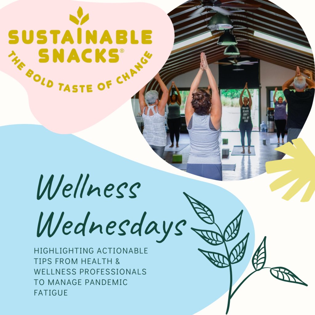Join us for our first #WellnessWednesday chat tomorrow at 7 pm on IG TV 🧘🏻‍♀️🌱