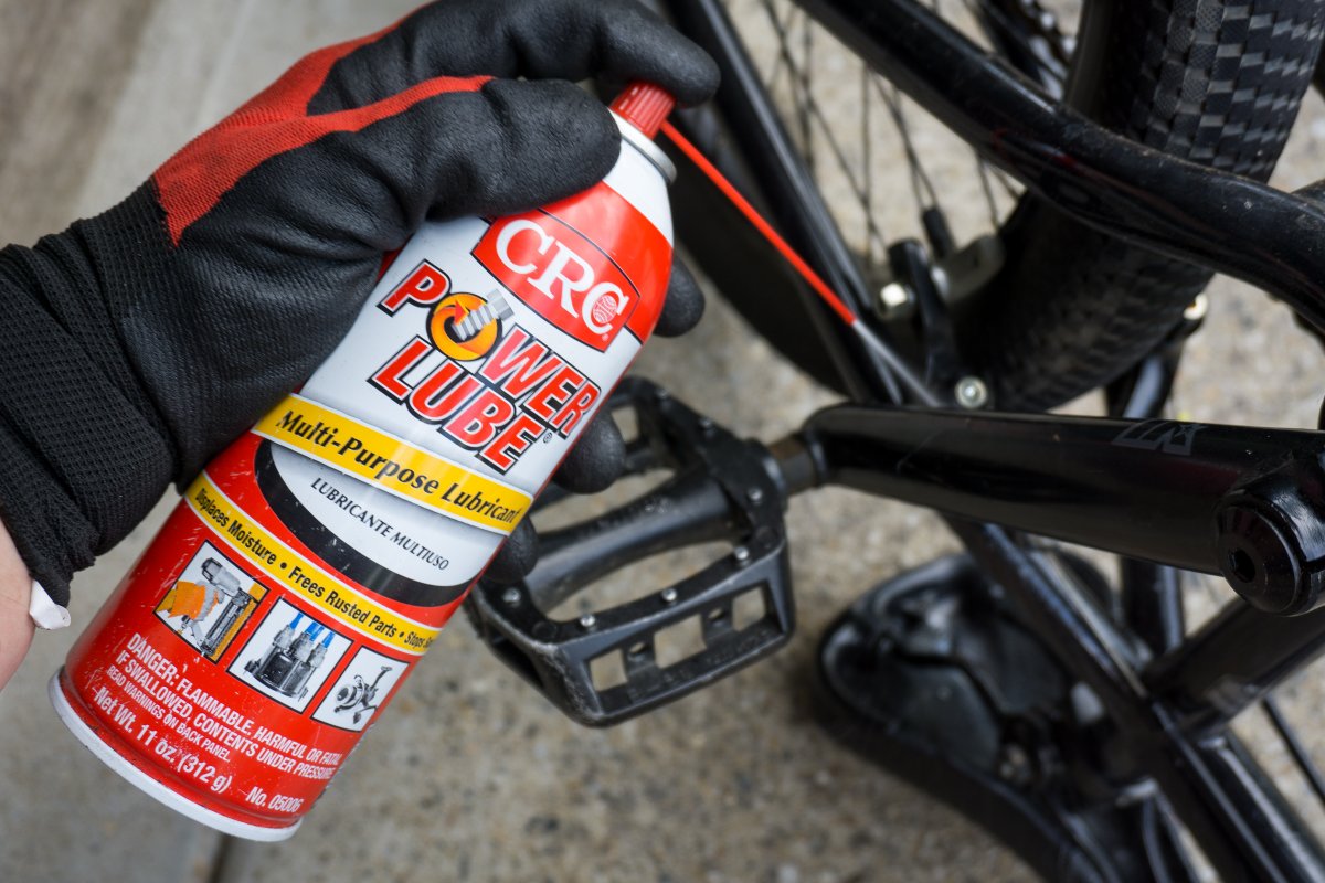 CRCAuto's tweet photo. BICYCLE MAINTENANCE – TIP #3
Keep your bike's moving parts well lubricated with CRC Power Lube® Multi-Purpose Lubricant.
-
Proactive maintenance for peace of mind.
#crcauto #summer #bikerepair #bicycle #bikemaintenance #diy #partscleaner #degreaser #mechanic #staysafe #safety https://t.co/HSszIdMzhv