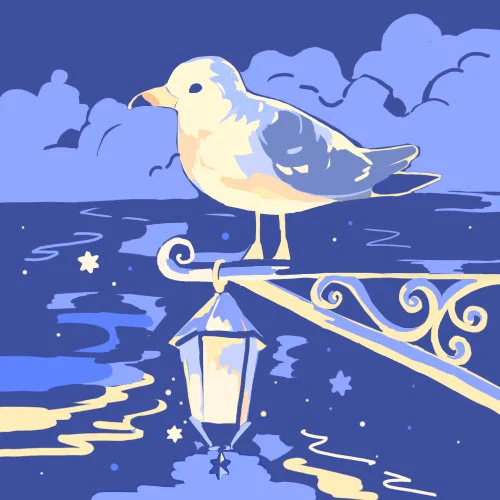 夜と鳥? 