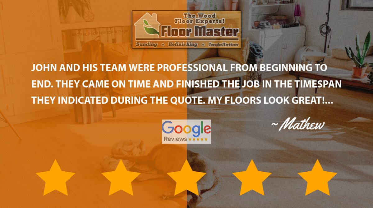 FloorMaster2's tweet photo. We love exceeding expectations! Looking for wood floor installation, repair or refinishing? Give us a call for a FREE ESTIMATE #testimonialtuesday #nanuetny #bardoniany #newcityny #congersny #pearlriverny https://t.co/h4kwbIBObb