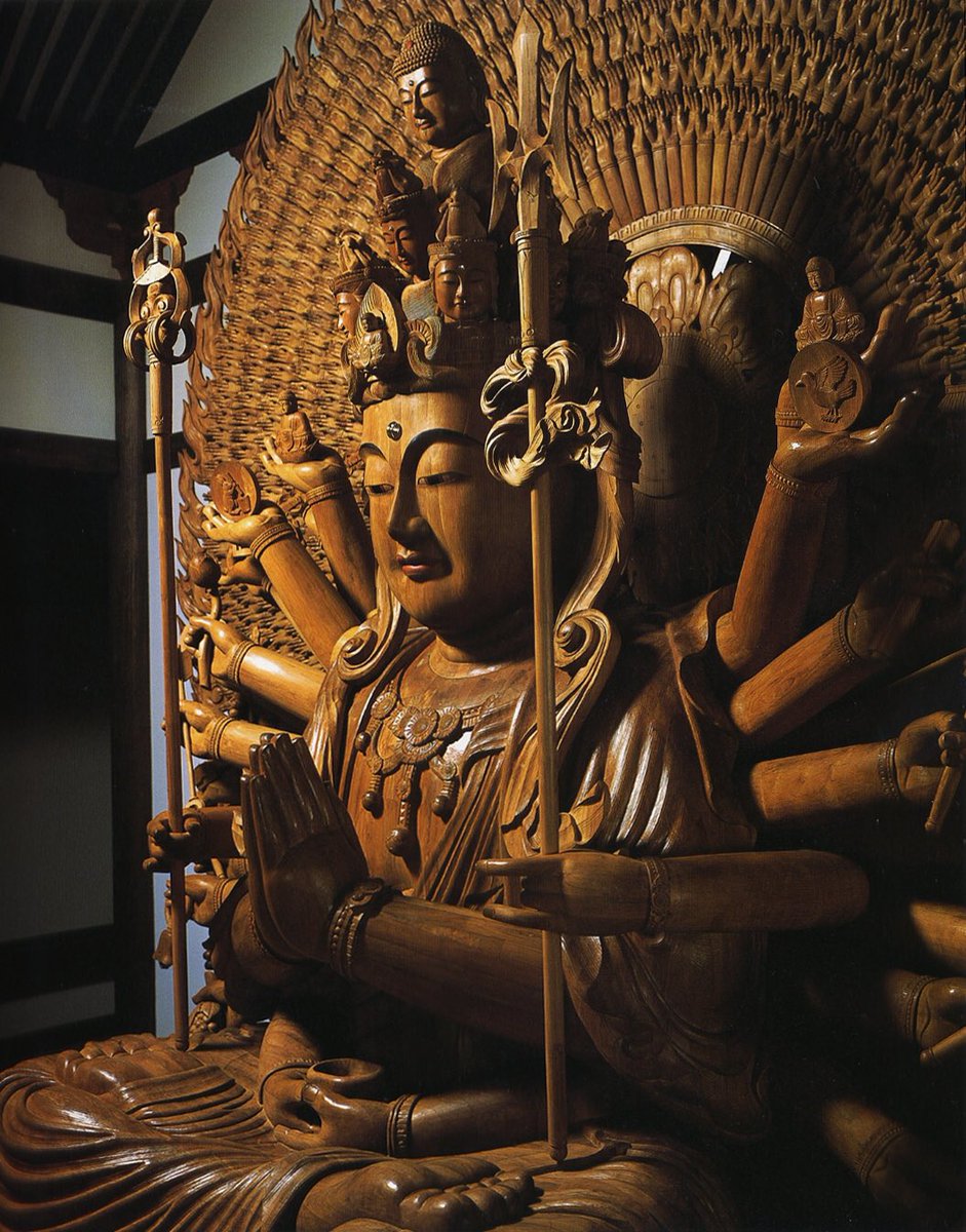 滋賀県 西国三十二番札所 観音正寺 十一面千手観音菩薩坐像 一丈六尺