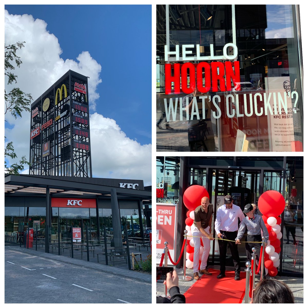 XSarchitecten's tweet photo. Vandaag de opening van de KFC in Hoorn. We wensen EG heel veel succes met hun nieuwe restaurant!
#kfc #restaurant #interieur #design #architect #food #horeca https://t.co/bdqQLbwBlf