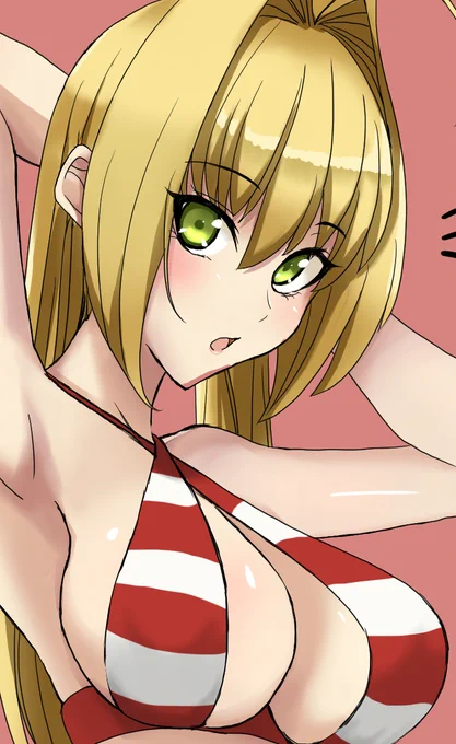 #ネロを描いていく
185日目。髪を結ってる時にマスター君と遭遇したネロちゃま
「うむ!しばし待つがよい!」
#FGO #FateGO 
