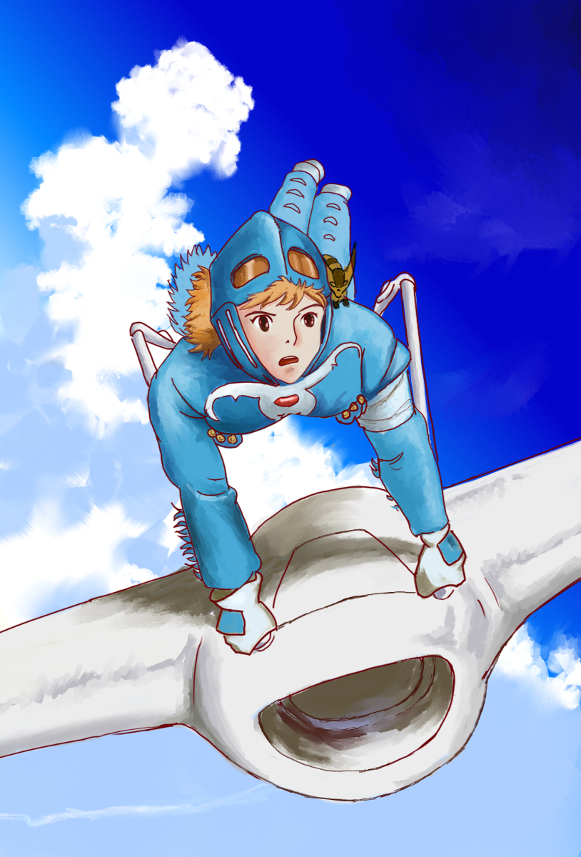 nizo_miya's tweet photo. ナウシカ 飛ぶ! #ジブリ #宮崎駿 #Painter #Painter2019 #風の谷のナウシカ https://t.co/2ICdf573bZ https://t.co/5NAEv3O5wV