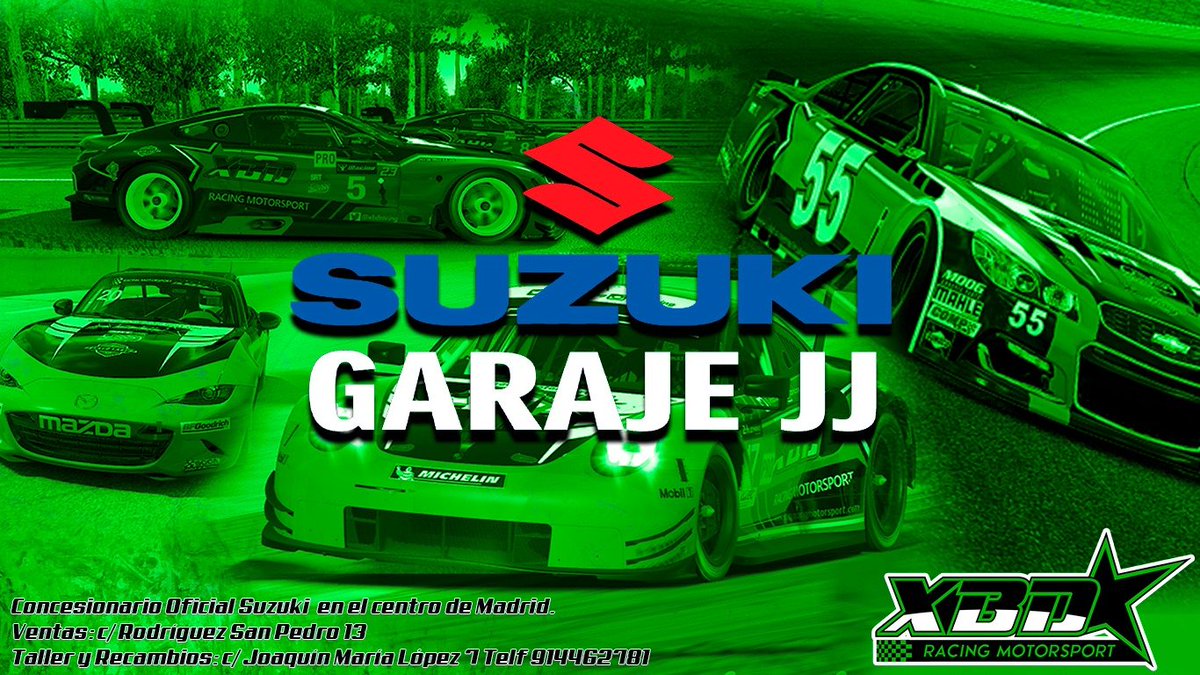 📝 Muy contentos de hacer oficial un nuevo sponsors, se nos une al proyecto los chicos de <a href="/Garajejj/">GARAJE J-J S.A.</a>.

Muchas gracias por confiar en nosotros 😊.

Su web: garajejj.redsuzuki.es

#greenpower #comprateunsuzuki 😚