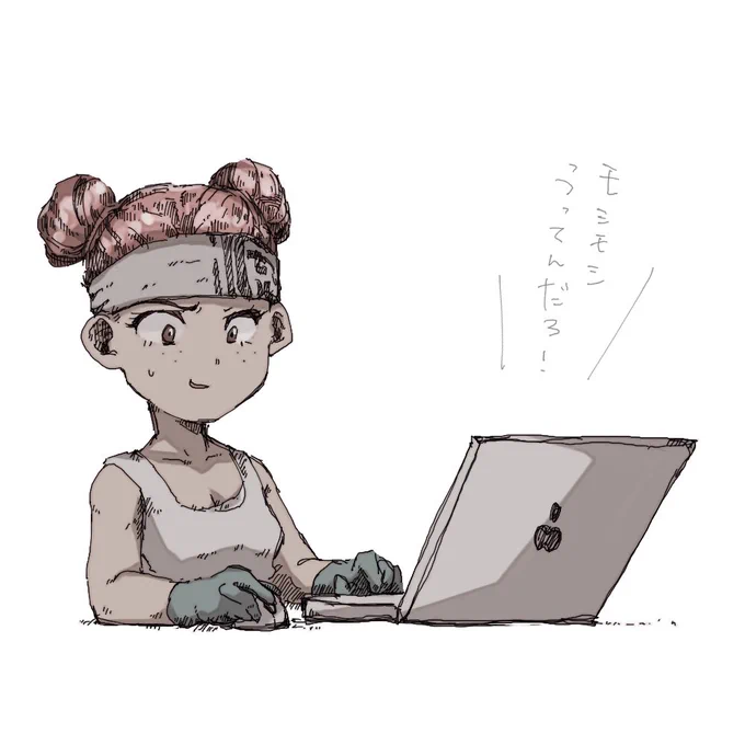 アプデが終わらない… #ApexLegends #イラスト 