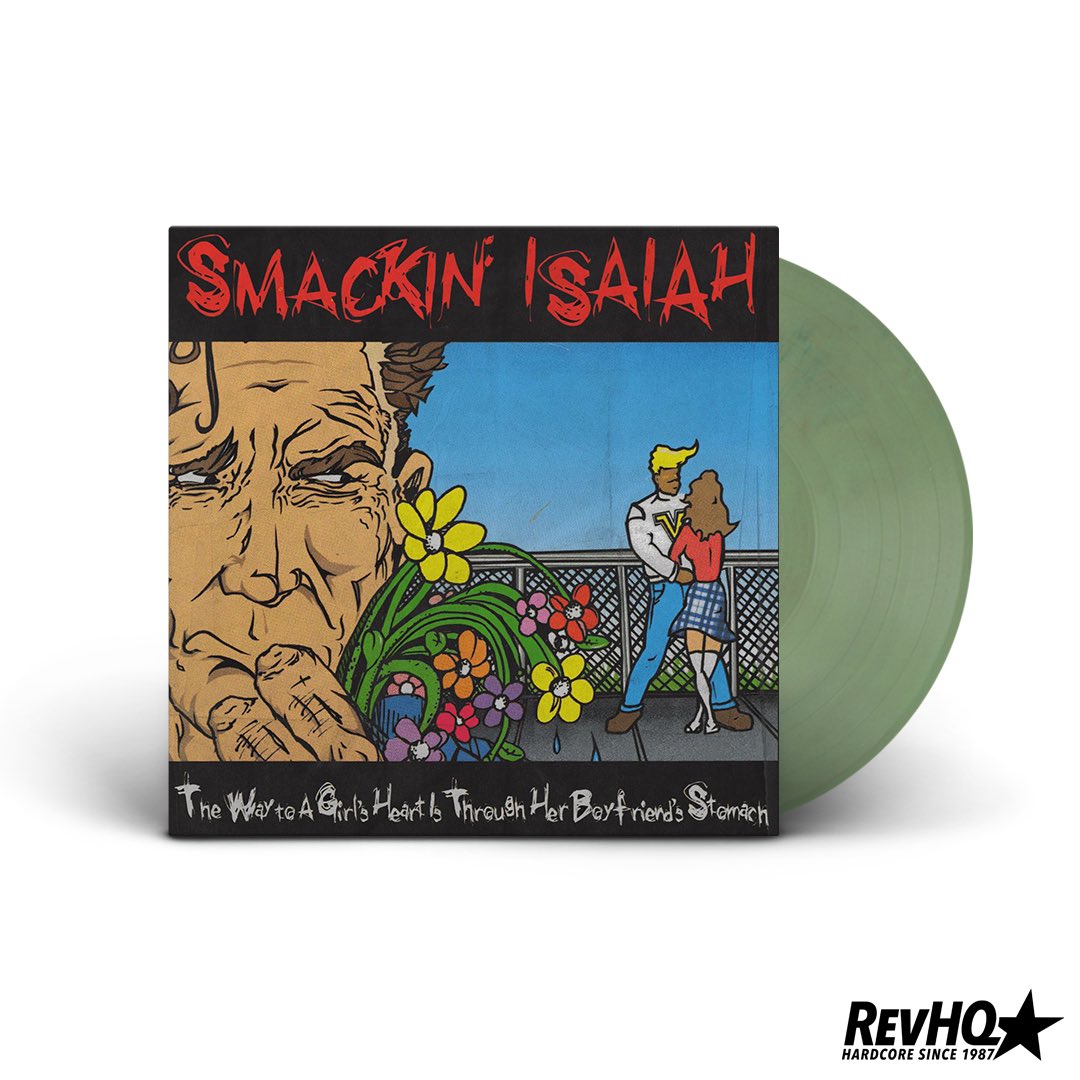 Since @AWILHELMSCREAM can’t play shows, well be supplied with their leftover copies of the Smackin’ Isaiah LPs on New Bedford sea green revhq.com/collections/pr…