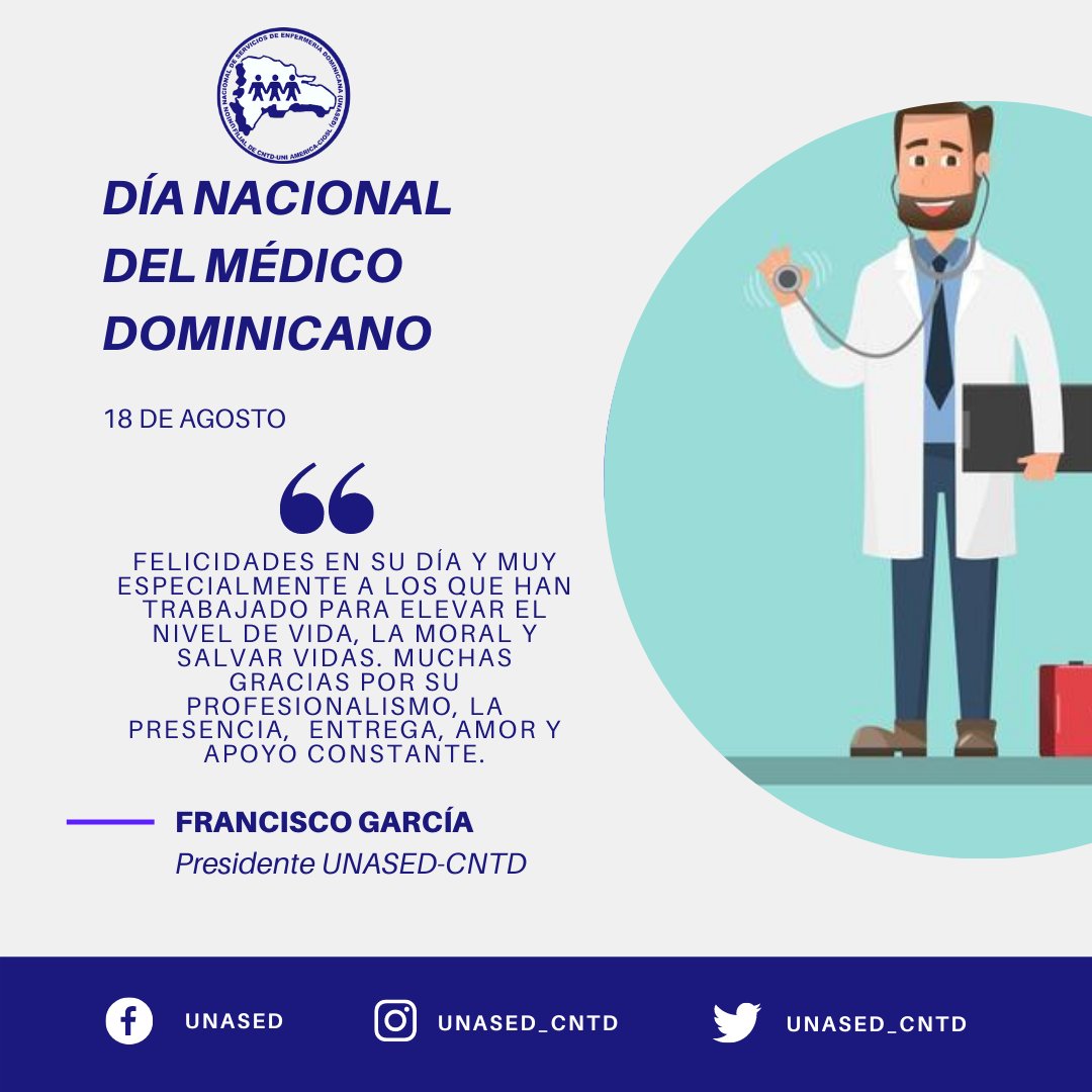¡Felicitaciones a nuestros médicos dominicanos!