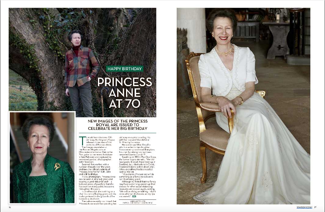 CameraPress's tweet photo. #PrincessRoyalAt70
A collection of portraits to mark her birthday by @JohnSwannell inside @OK_Magazine
#princessanne #JohnSwannell #royal #RoyalFamily https://t.co/4j59tbe3IV