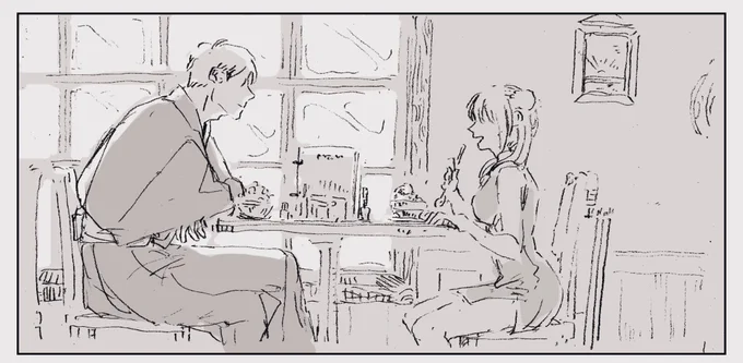 喫茶店で?沖神ちゃん
お気に入りのこま 