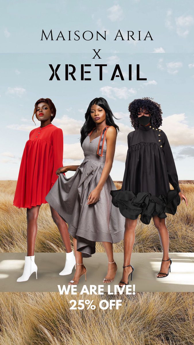 maisonaria's tweet photo. Still live till the 31st of August! Shop Maison Aria at @StyleHouseFiles Xretail event in partnership with @Afrikrea
Click on the following link to start shopping. All items are 25% off.
https://t.co/zeC0xUTW8C
#maisonaria #xretail #xretail2020 #xrerailxafrikrea #lagosfashionweek https://t.co/nzWuaEWpDc