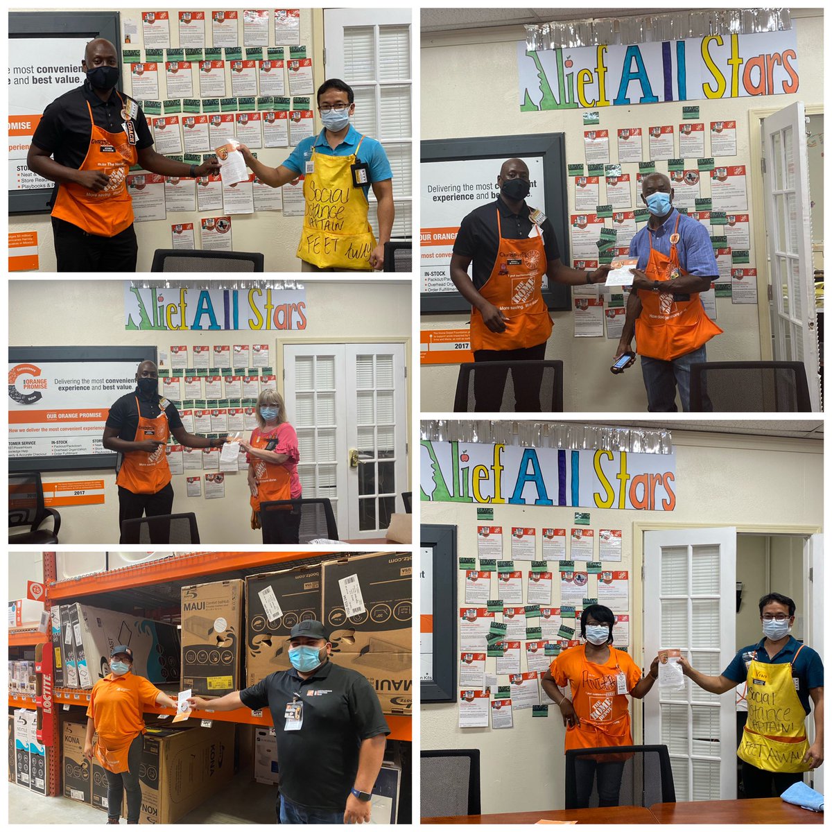 Home584's tweet photo. #RecognitionRollCall🥳🎉 #584Style🧡 Appreciation Goes A Long Way 😁 Thank You Vini, Irvin, Becky, Wendy and Anita For the Consistency in the Aisles Everyday. 584 Can’t Do It Without Teamwork. #AliefFamily #PowerOfTheGulf #584Strong https://t.co/ir6GUz58hv