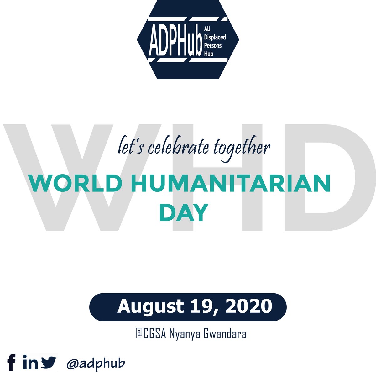 adphub's tweet photo. As we celebrate all those who lost their lives supporting vulnerable people across the world, we shall also be telling school children in Nigeria that it pay to be a humanitarian.
#WorldHumanitarianDay
#Childrensright
#DPHub https://t.co/bZTqrdwGVp