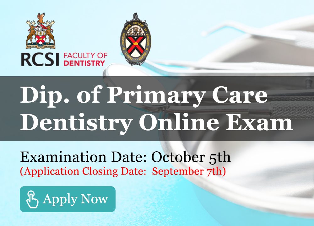 Faculty of Dentistry, RCSI on Twitter "The Diploma of Primary Care
