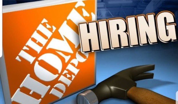 jobej523's tweet photo. Join us Next Wednesday August 26, 2020 for our hiring event! You can apply online at https://t.co/0kqMDvolsO or text HOME DEPOT to 52270 to apply! We are also offering on the spot interviews between 10-7 on the 26th! Come join us! @linda7664 @kelly_broyles @GardnerD187 https://t.co/fEEJHvVxaD