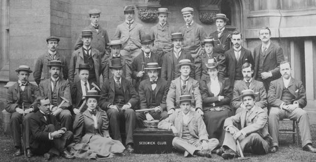 TheMuseumOfLiz's tweet photo. @geolsoc @SedgwickMuseum @SedgwickClub and one more pic of some feisty early women geologists with hammers - this is the @SedgwickClub photo from 1897, with Gertie Elles (seated, 3rd from left)
#GeoHammerTime #WomenInStem
@SedgwickMuseum @SedgArchivist https://t.co/3zKwXAYCh1