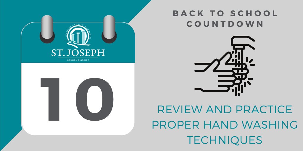 Go over proper handwashing techniques with your child and practice washing hands before the first day of school. Handwashing is one of the best ways to protect yourself and your family from getting sick. Check out these tips from the CDC: bit.ly/3kWfuny #SJSDB2S