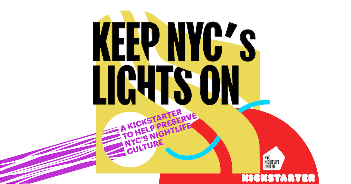 🗣NYC Nightlife United was born out of the need to support and center small, independently-owned businesses that enrich the culture of nightlife in NYC –– and with that, NYC Nightlife United is now raising funds via Kickstarter.