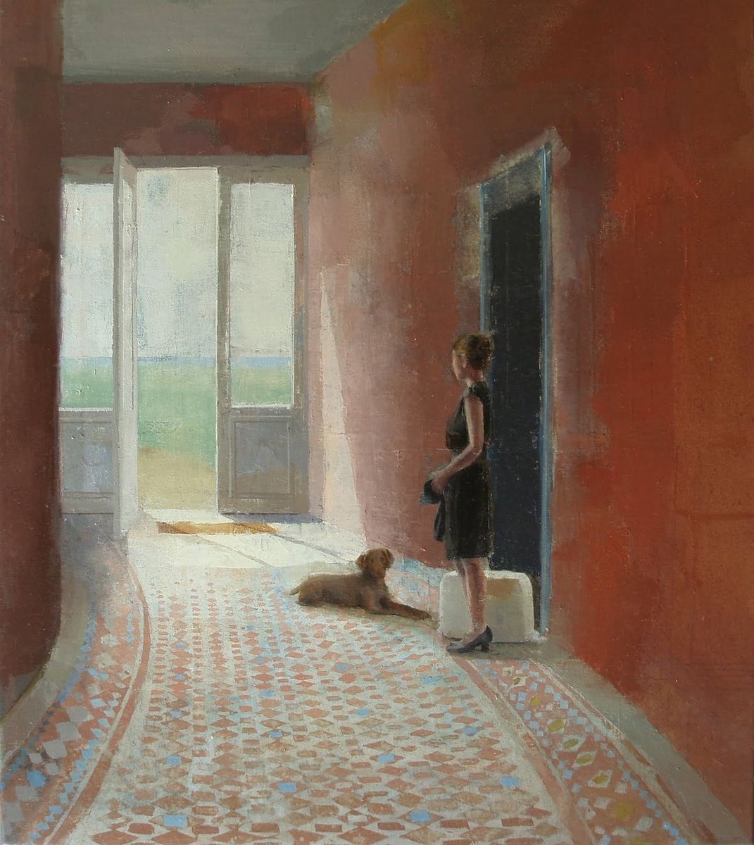 Jopolkadot's tweet photo. “I’m all alone, but I’m not lonely”

Haruki Murakami 

Artwork © Alejandra Caballero https://t.co/L2oi2HHHyW