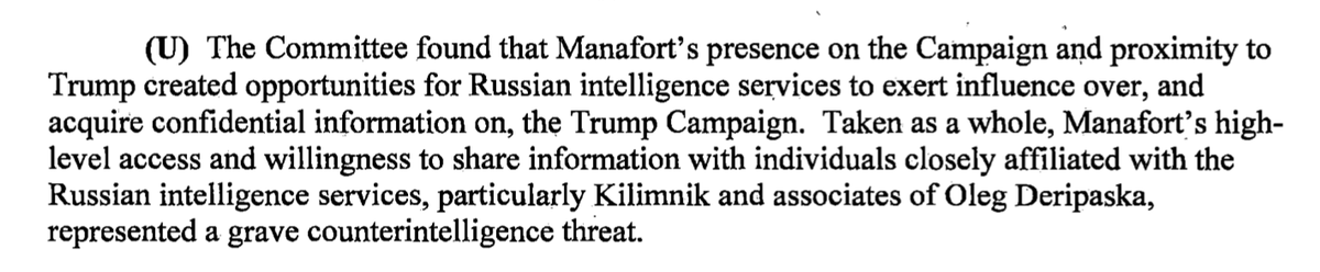 THROUGH MANAFORT, THE TRUMP CAMPAIGN BASICALLY *WAS* A RUSSIAN INTELLIGENCE OPERATION