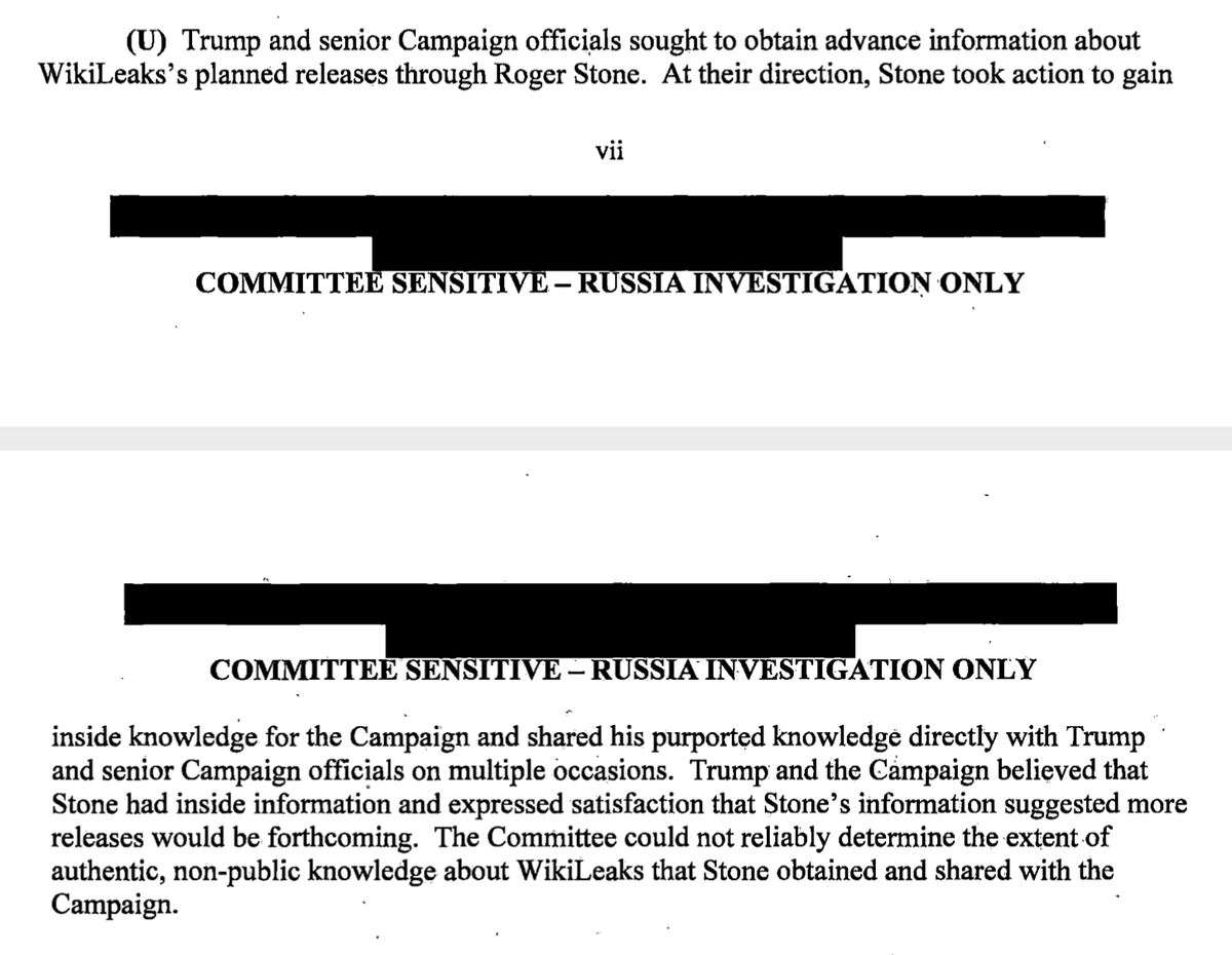 ROGER STONE WAS THE TRUMP CAMPAIGN INTERMEDIARY WITH RUSSIAN INTELLIGENCE. And the real proof is classified, but here's an outline.