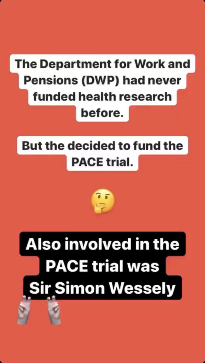 Short series about the scandal of how people with ME are treated in the U.K. and beyond.( @theslowlane_ME’s post reminded me that I never shared these insta stories on twitter)If you enjoy a scandal, it’s juicy.But also... we need you. #PACETrial  #MECFS  #pwME  #MedTwitter