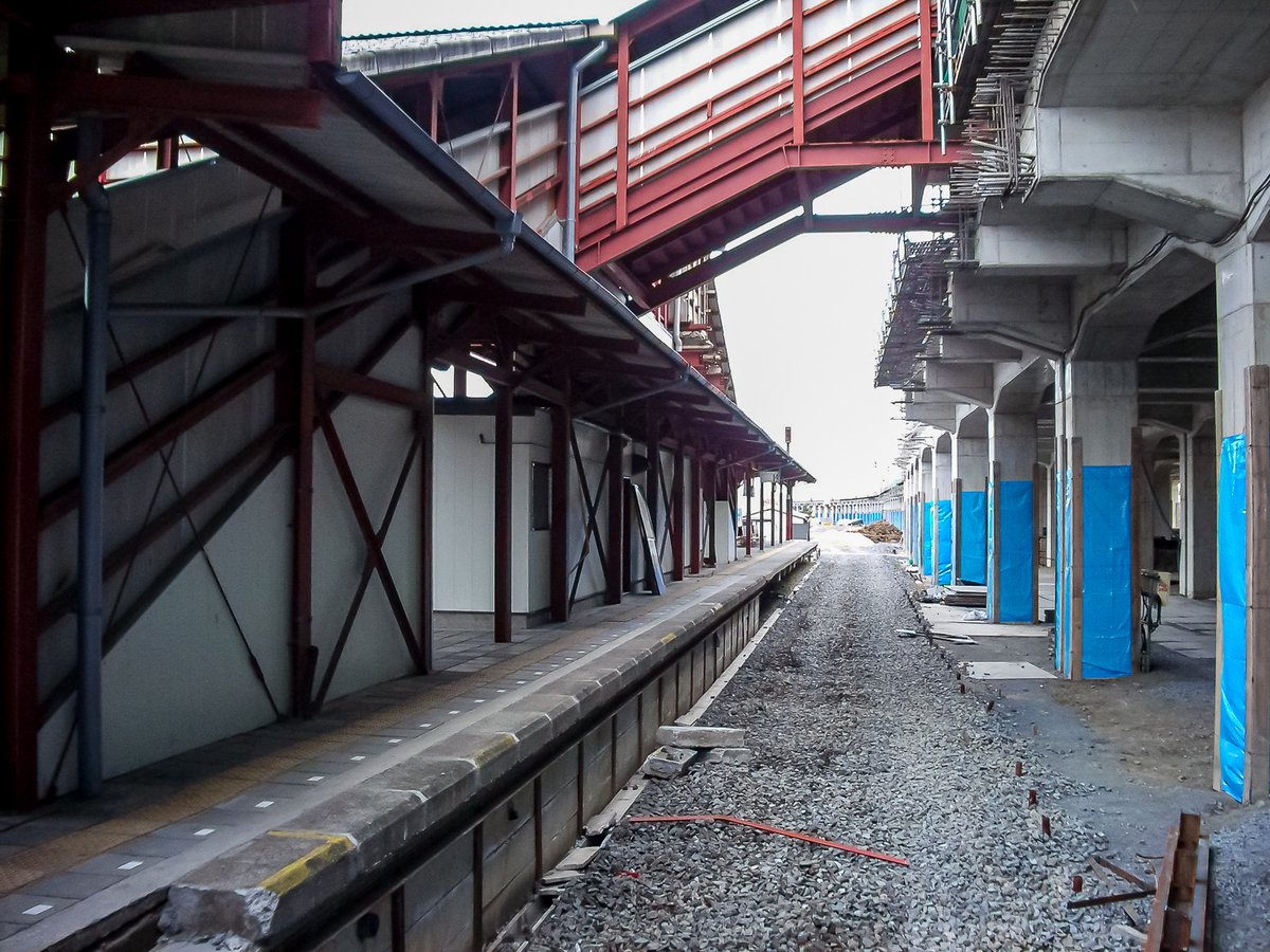 国鉄 桐生駅高架化完成記念 国鉄 桐生駅高架化完成記念