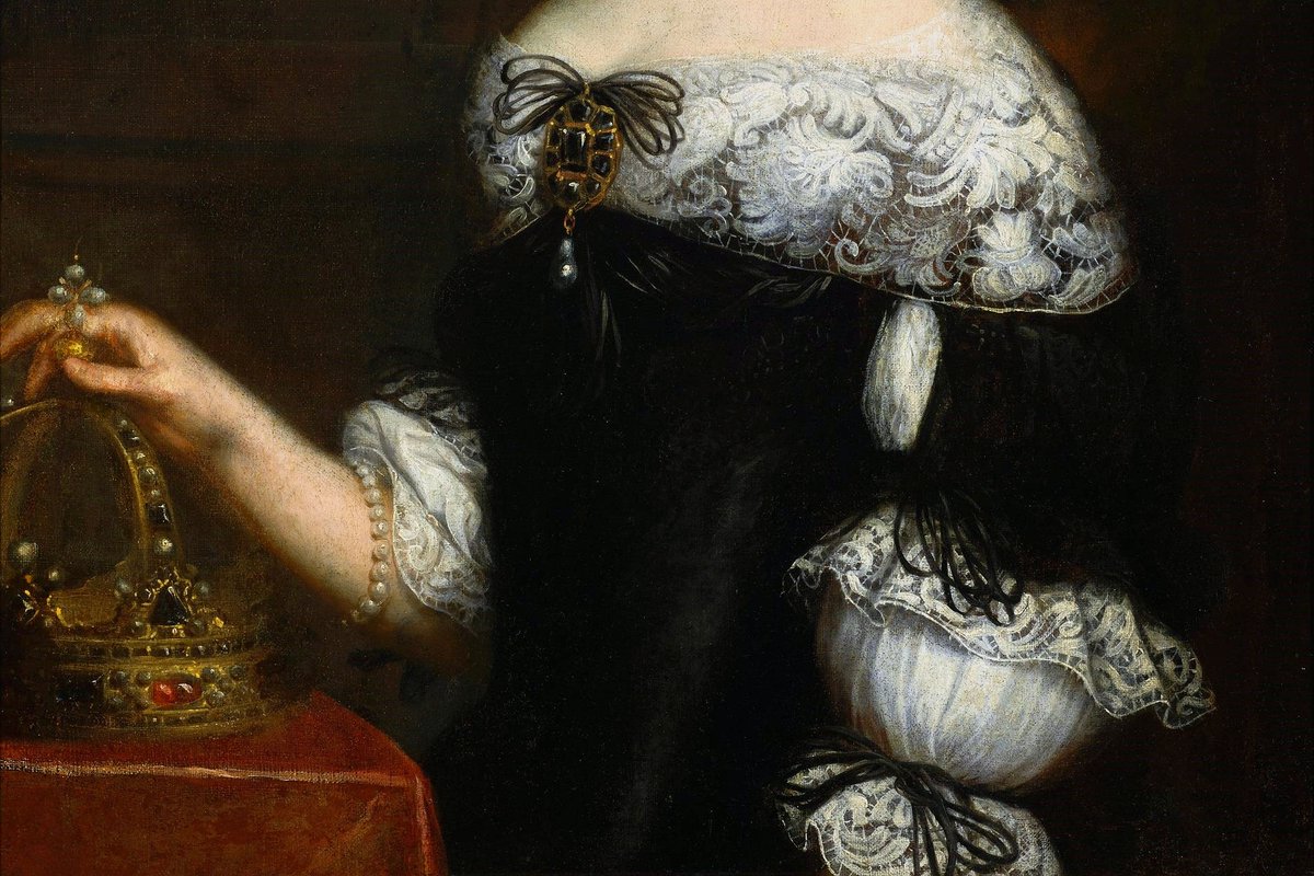 OldPortraiture's tweet photo. Born #OnThisDay in 1611: #LuisaMariaGonzaga (1611-67), Queen of Poland & Grand Duchess of Lithuania as spouse of #WładysławIV & #JanIIKazimierz
Portrait by #DanielSchultz (1615-83), before 1667
#Gonzaga #Vasa https://t.co/uweuPCGikq