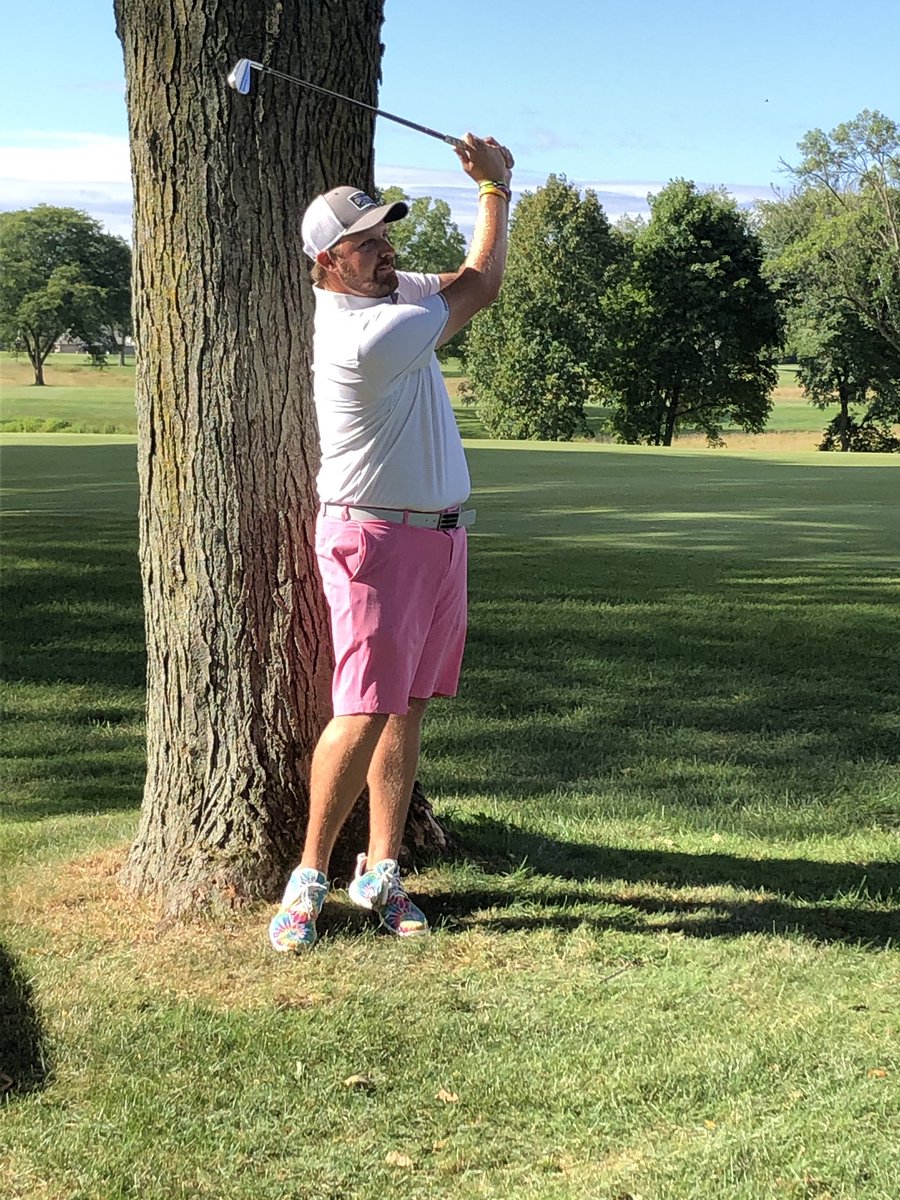 WisconsinPGA's tweet photo. . @kmccgolf’s Evan Wartgow knocks it on the green from 204 yards on number 12.
👟
👟
More importantly, his shoe game is strong! https://t.co/gRho4kGBLQ