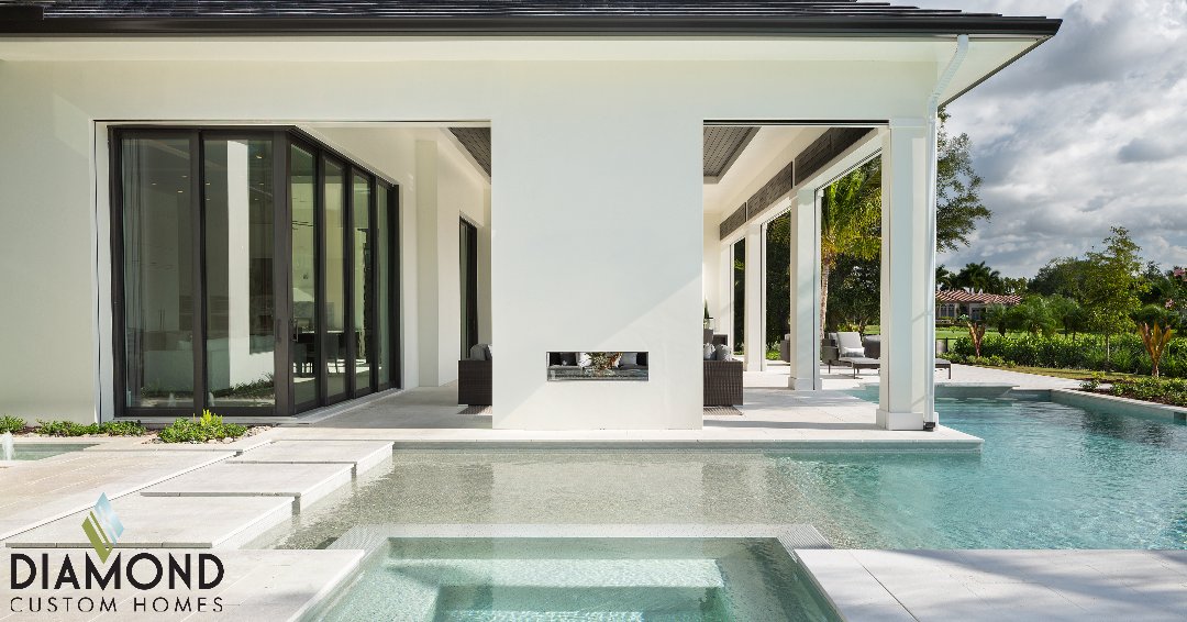 DiamondCustom's tweet photo. Finding sunshine on a cloudy day⛅ With a sneak peek of one of our dual fireplaces too!!
#homebuilder #luxuryhomes #customhomes #naplesflorida #homesforsale #happyclient #naplesrealestate #diamondcustomhomes #modelhome #indooroutdoorliving #floridabuilder #homeinspo #dreamhome https://t.co/F1NLKOTU1X