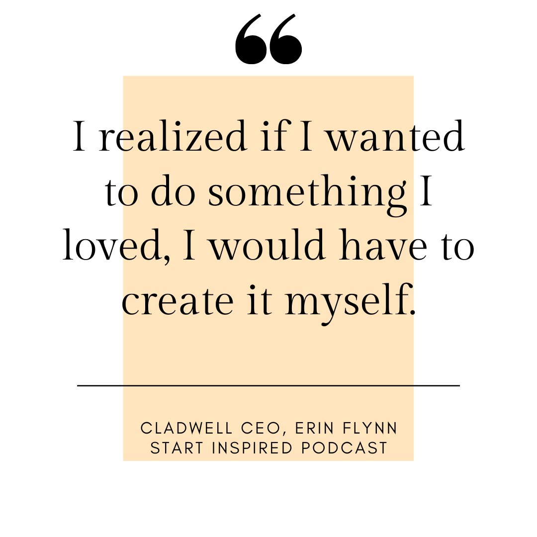 chicklitplus's tweet photo. From blogging to business - I have a conversation with @cladwellapp co-founder and CEO Erin Flynn in my latest #StartInspired #podcast episode! @BySamanthaMarch 
Listen: https://t.co/s9vs9CLv75 https://t.co/D9X3Dnya9P