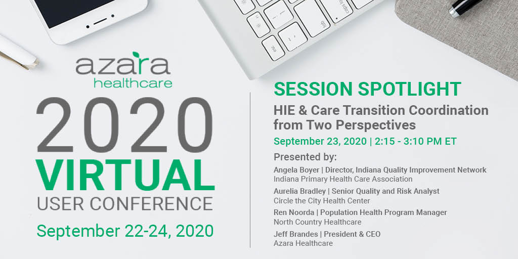 azaraDRVS's tweet photo. Hear perspectives of one PCA and its path to HIE integration and two health centers who have applied HIE transition of care data using the Azara Transition of Care module—enhancing care at both the organizational and patient level. Register> https://t.co/Tohh14Fre6 #Azara2020 https://t.co/ru4P3gMg6P