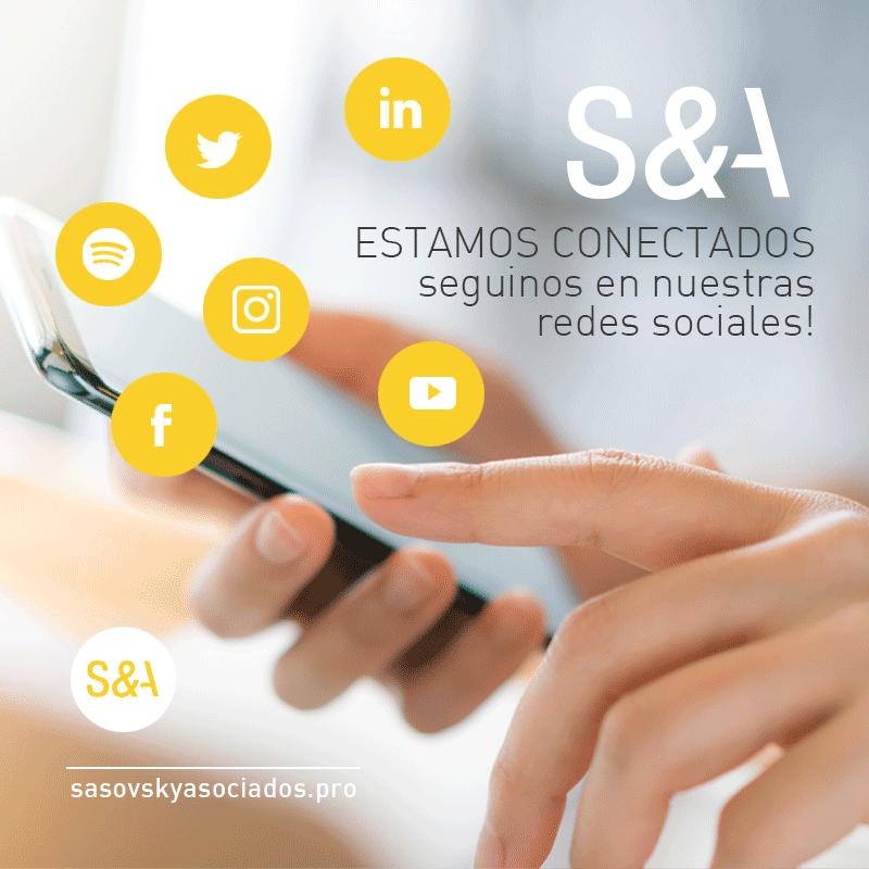 𝗘𝘀𝘁𝗲𝗺𝗼𝘀 𝗰𝗼𝗻𝗲𝗰𝘁𝗮𝗱𝗼𝘀. 𝗦𝗲𝗴𝘂𝗶𝗻𝗼𝘀 𝗲𝗻 #𝗿𝗲𝗱𝗲𝘀𝘀𝗼𝗰𝗶𝗮𝗹𝗲𝘀

Somos @SasovskyAsoc
una Organización donde el #RecursoHumano es lo más importante. 

linkedin.com/company/sasovs…

facebook.com/sasovskyasocia…

instagram.com/sasovskyasocia…

#Tw
#BuenMartes #18DeAgosto