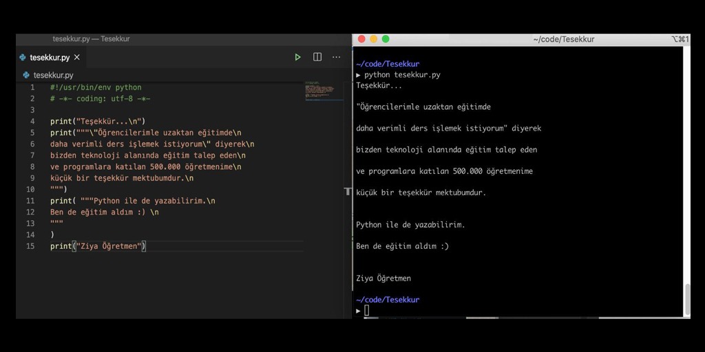 Öğretmen eğitimine ne kadar destek olsak az.
