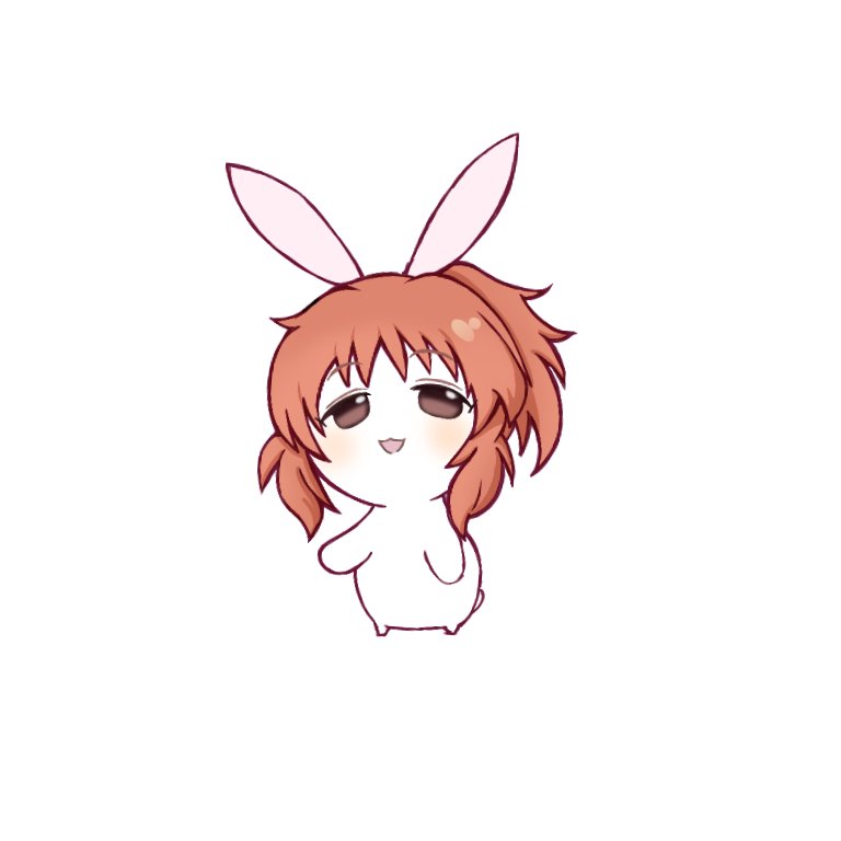 安部菜々 「うーさみん! 」|冬 景 色👻NOKIAのイラスト