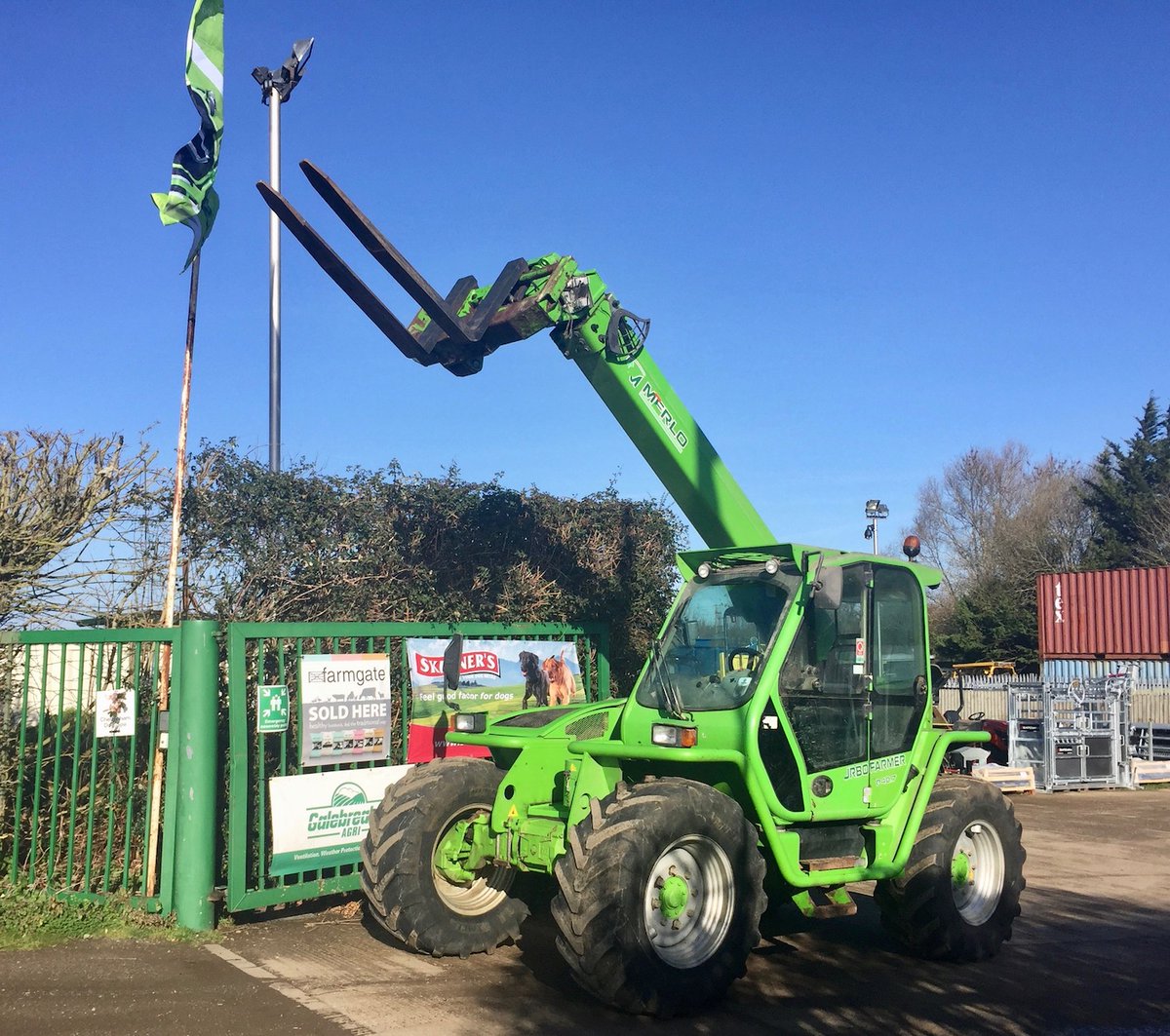 PDEngineering's tweet photo. We have some nice used Merlo Telehandlers in stock. All machines are fully checked, serviced, valeted and ready to go to work. Give us a call for more details. https://t.co/HMkrRZUFqp