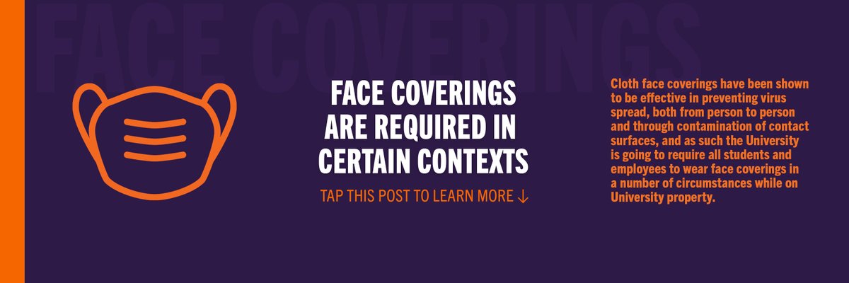 Clemson University tweet media