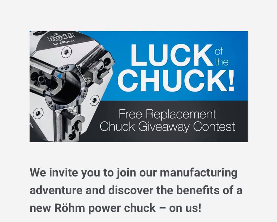 RohmUSA's tweet photo. It doesn’t get any bigger than this🍀We are so excited about￼ our newest DURO A Chuck, we want to share our excitement. Enter our drawing for your chance to win a new DURO A! Don’t wait, enter today✅ Just follow the link: https://t.co/zjDigvZHQA
*(Limited to U.S. &amp; Canada only. https://t.co/zD172ls4eA