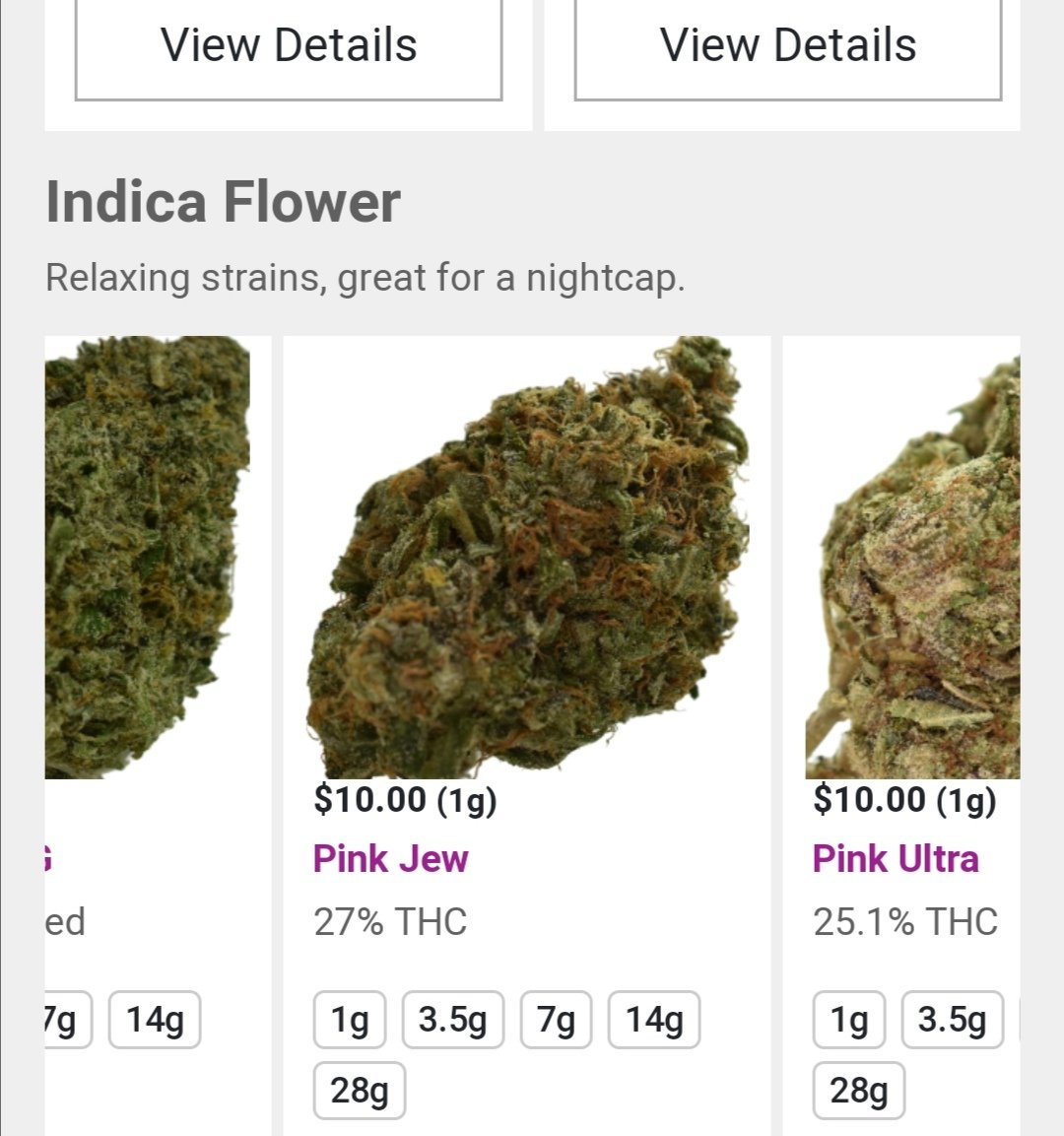 cannabis_sensei's tweet photo. Funny strain name popped up on The Medicine Box site, my guess is Kosher Kush x Pink Kush cross? https://t.co/0fWrjCDAtG