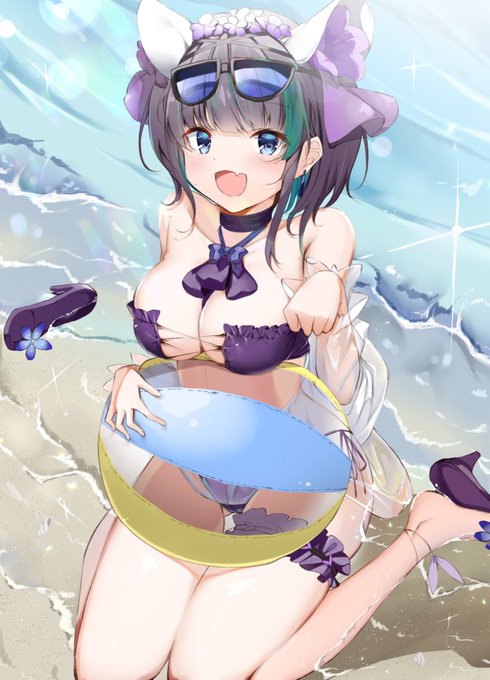 #アズレン #アズールレーン
海辺withチェシャー 