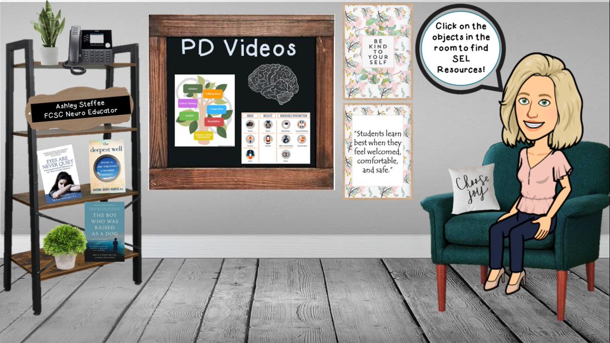 MrsSteffee's tweet photo. Coming soon... a virtual office for staff to easily access SEL Resources and PD videos. #FCSCSpartanPride https://t.co/bVRnki4d4I
