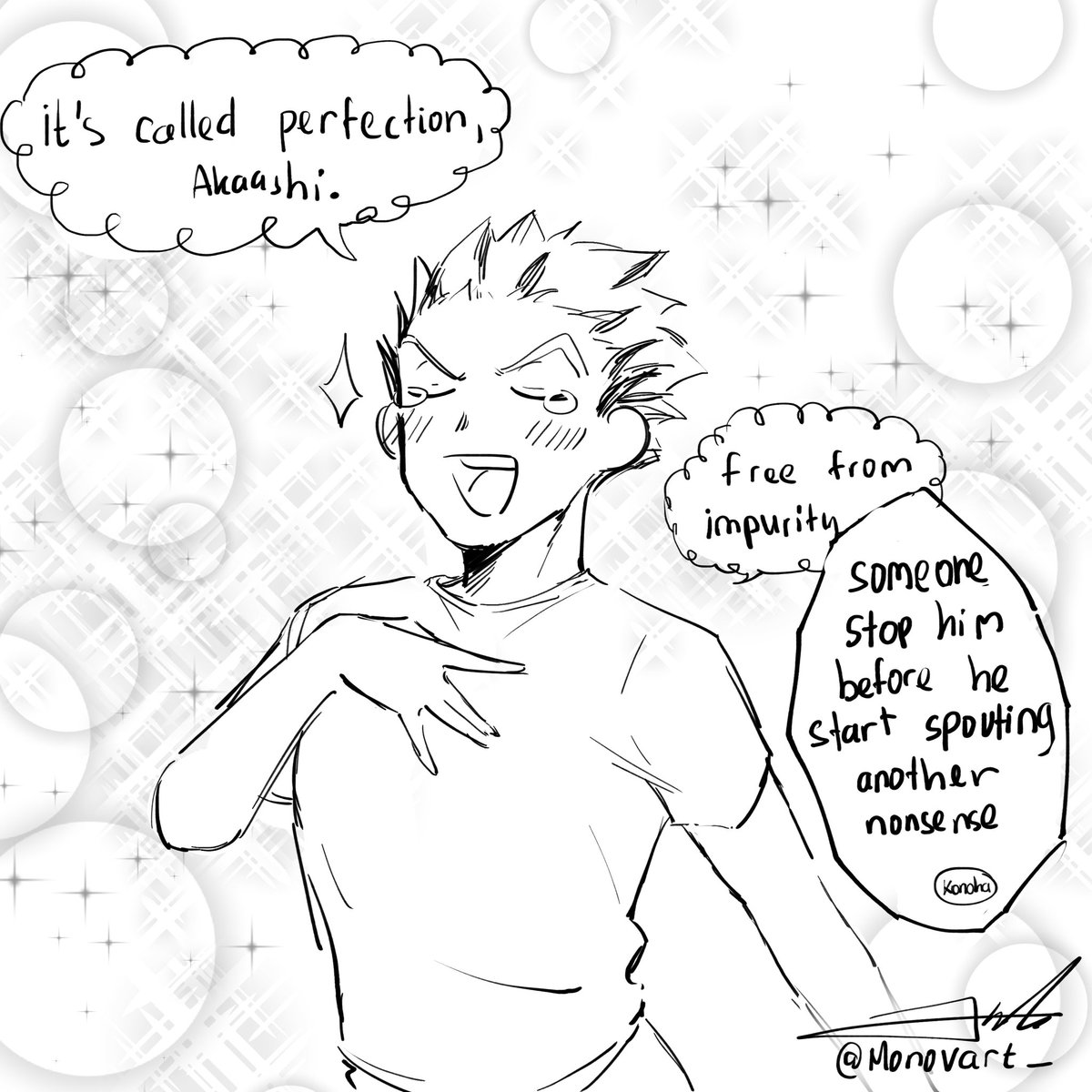 I don't think i will release the next #bokuaka series for a while, so i will upload short comics like this while u wait (゜∀゜ ) 