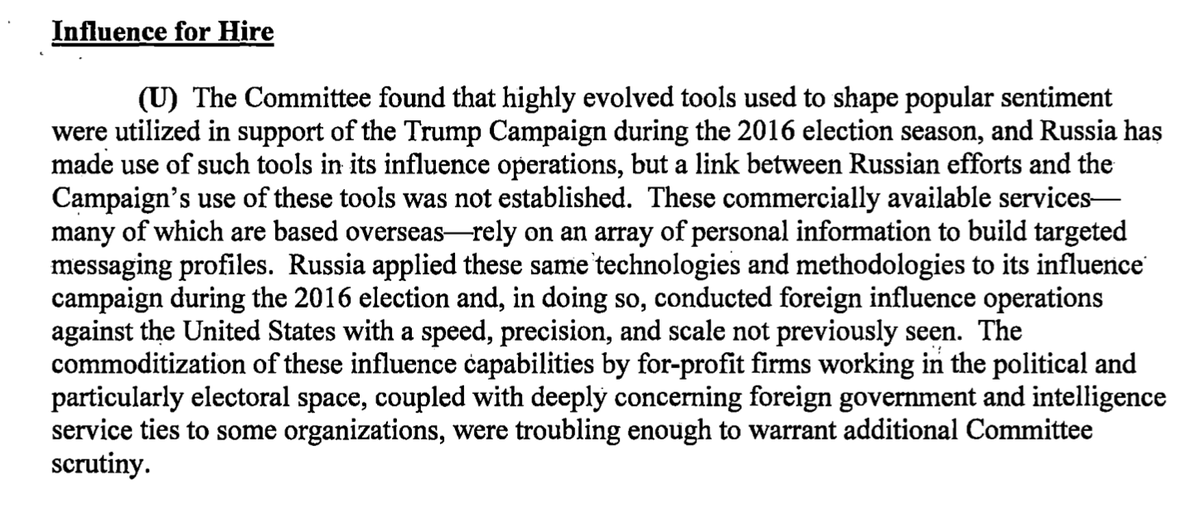 Moving on: FACEBOOK AND CAMBRIDGE ANALYTICA ARE FOOKED. Most of the bad stuff is classified. The UNCLAS is bad enough.