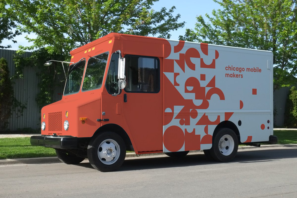 The Chicago Mobile Makerspace, by @chimobilemakers bit.ly/2Y91gWj