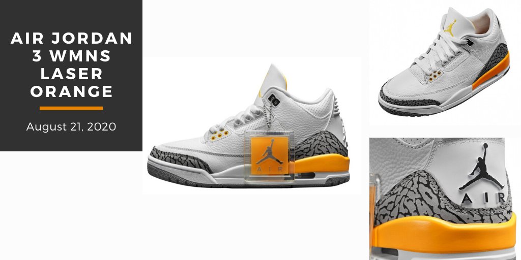 YeezyBoost04's tweet photo. Air Jordan 3 WMNS Laser Orange
🗓️August 21
💯https://t.co/W5T9Om1Iak https://t.co/tDLWPlBxMN
