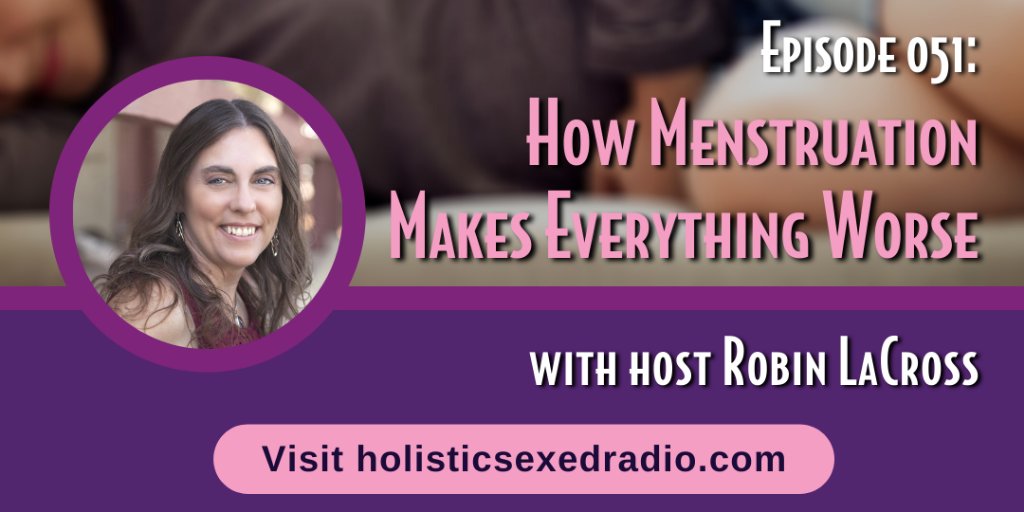 HolisticSexEd's tweet photo. In this episode, Robin decodes the vulva, teaches listeners how to create a yoni map, and invites #women to explore the relationship they have with their #period.
Listen to the replay of Episode 051: How #Menstruation Makes Everything Worse
https://t.co/8YAcfERUoI #sexed https://t.co/KwBpZ2jckF