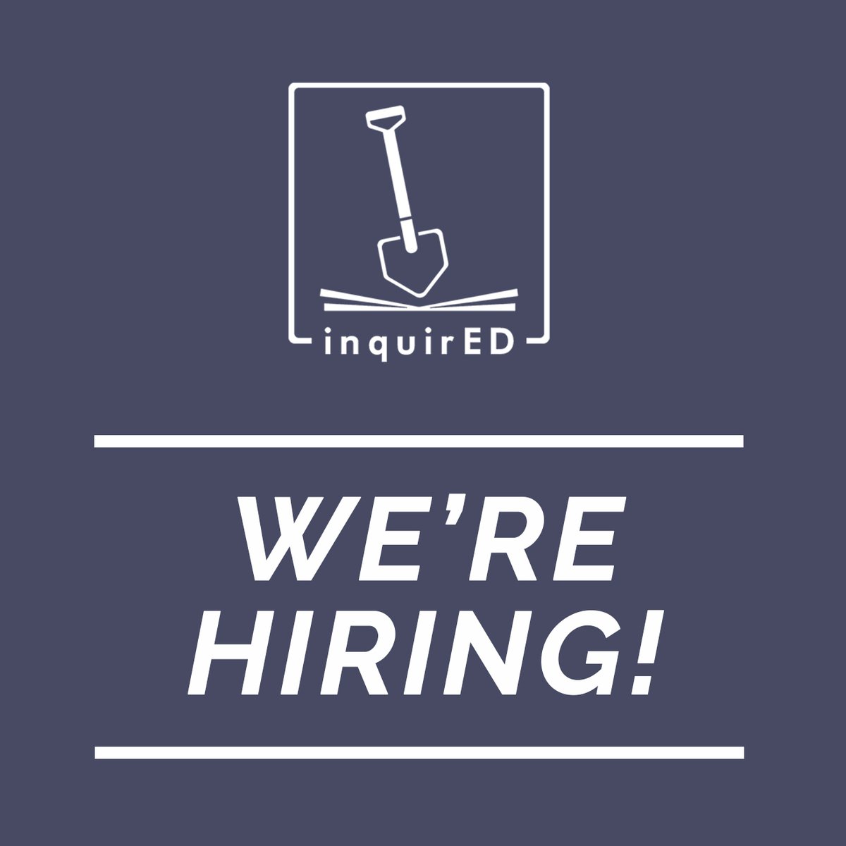 Come work with us! We are hiring a Partnership Implementation Coach. Learn more and apply here: bit.ly/3kQnG8G