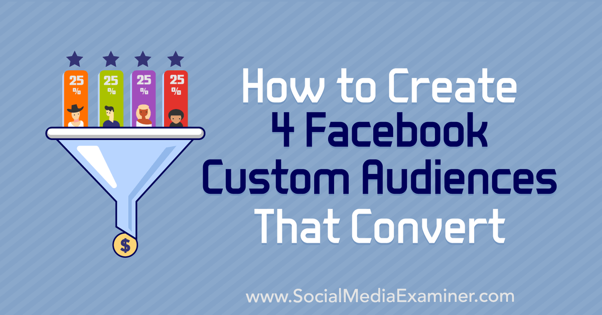 ramitnarang's tweet photo. Creating 4 Facebook Custom Audiences That Convert - Here's how https://t.co/NIVCPHsMFD
#CustomAudiences #FacebookAds https://t.co/9YWAkTIOXB