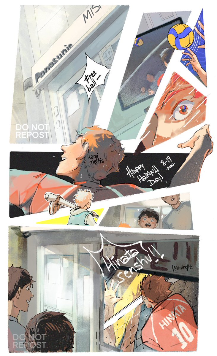 Thank you for giving us Haikyu Furudate sensei ;;, getting to see Hinata's entire journey is one of the most special experiences I've ever had.

Happy Haikyu day!! ??

#8月19日はハイキューの日
#ハイキューの日 