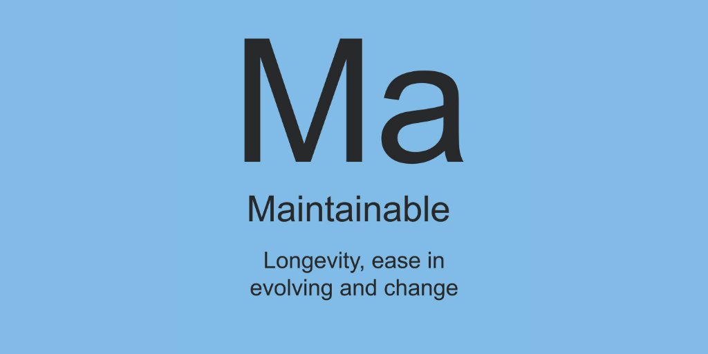ArmgaSys's tweet image. It’s the first word in MUPCA &amp;amp; one of the many elements that hold up the foundation of ArmgaSys. In all aspects of business, MAINTAINABILITY matters!

#armgasys #maintainable #companyculture #workculture
